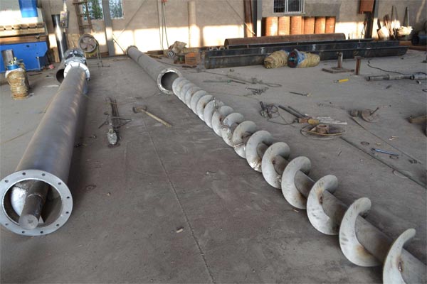 管式有軸螺旋輸送機(jī)